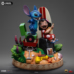 Productafbeelding Lilo & Stitch Deluxe Art Scale Beeld 1/10 Lilo & Stitch 20 cm