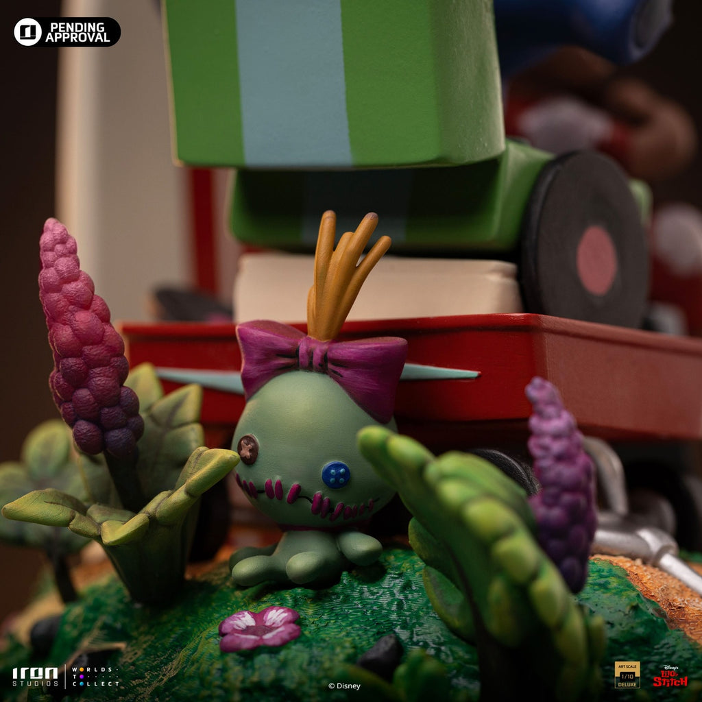 Productafbeelding Lilo & Stitch Deluxe Art Scale Beeld 1/10 Lilo & Stitch 20 cm