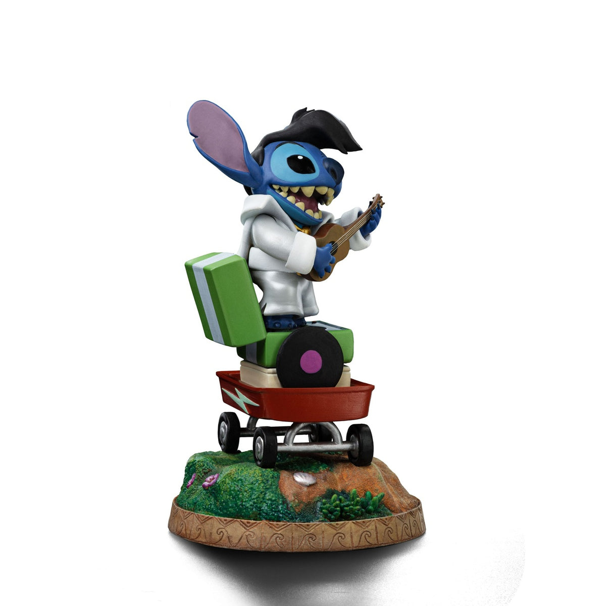 Productafbeelding Lilo & Stitch Art Scale Beeld 1/10 Stitch King of Rock 17 cm