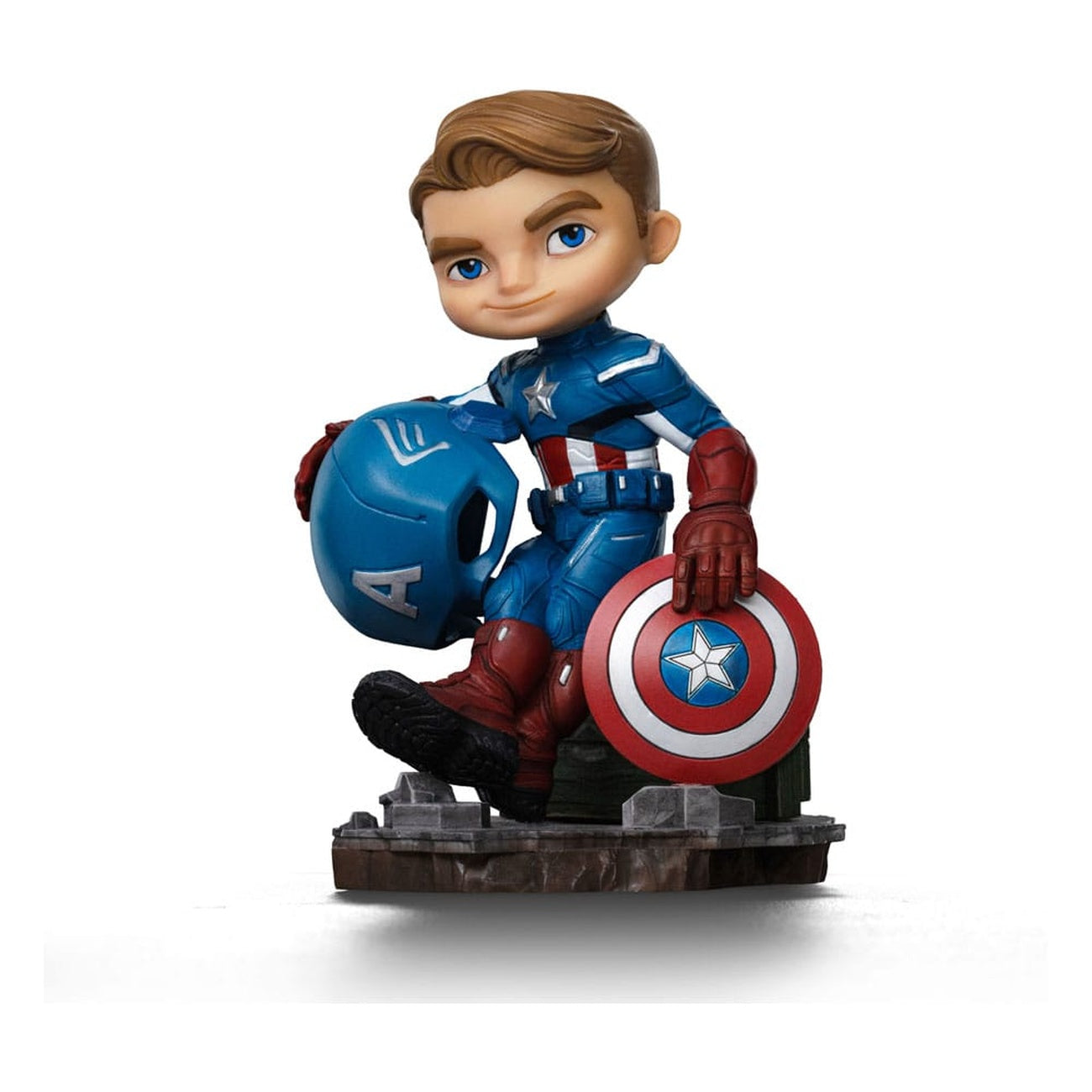 Produktbild Avengers Infinity Saga Mini Co. PVC Figur Captain America 14 cm