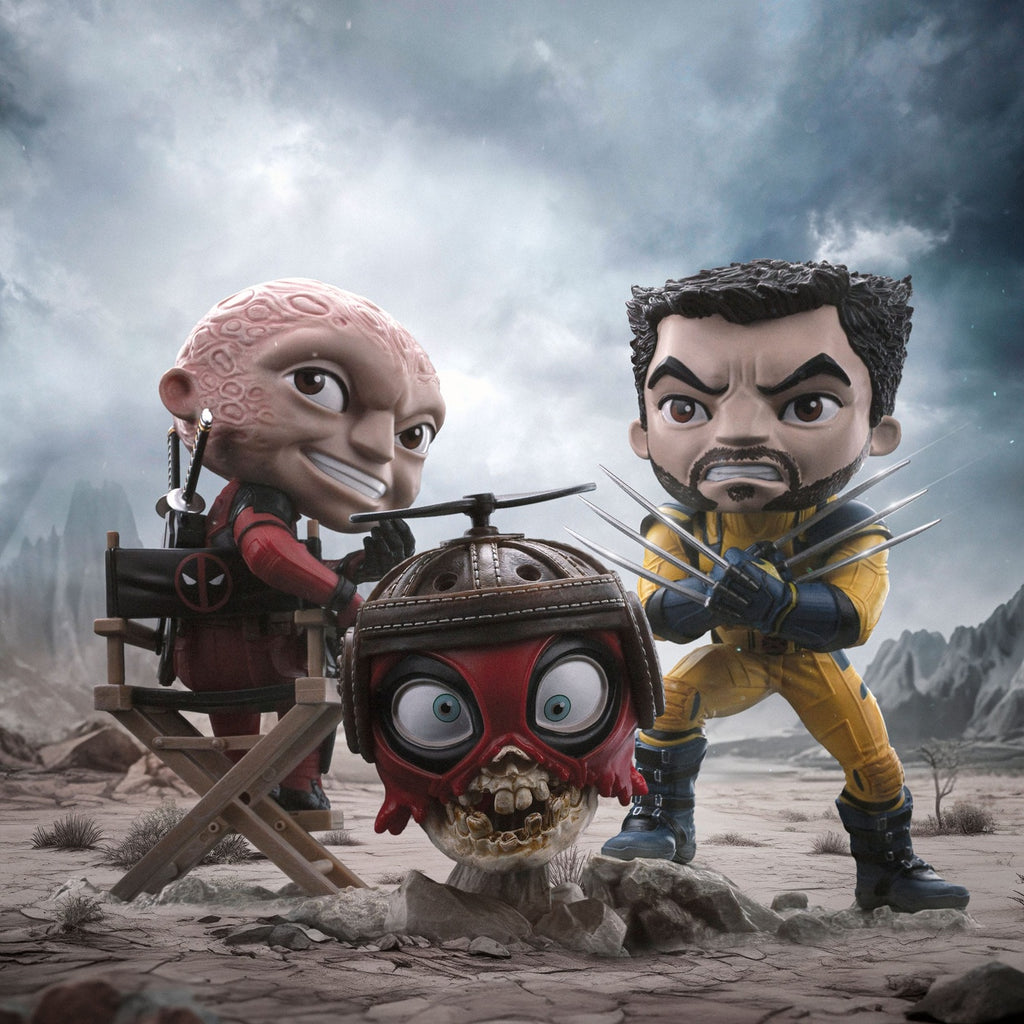 Productafbeelding Deadpool & Wolverine Mini Co. PVC-figuur Wolverine Unmasked 14 cm