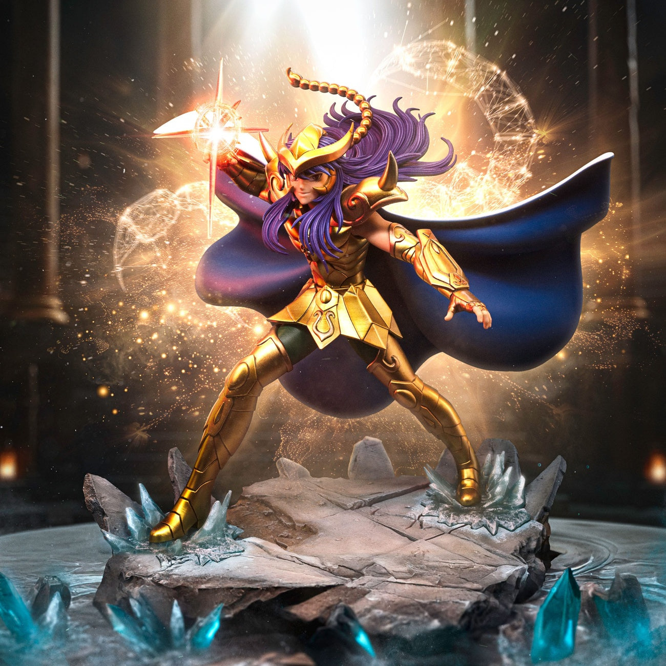 Productafbeelding Saint Seiya Art Scale Statue 1/10 Scorpio Milo 24 cm