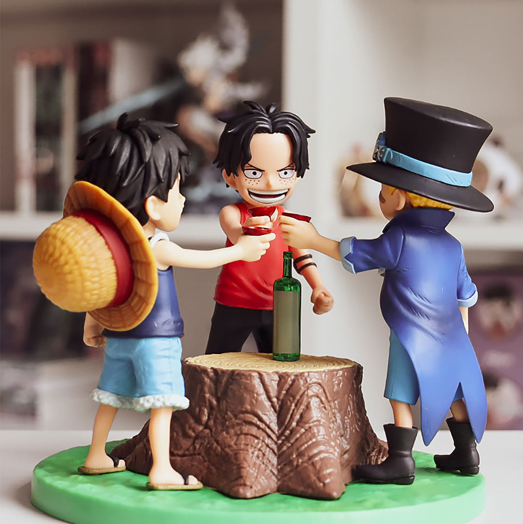 Image produit One Piece - Figurine Ace, Sabo et Luffy Dramatic Memories Ichibansho