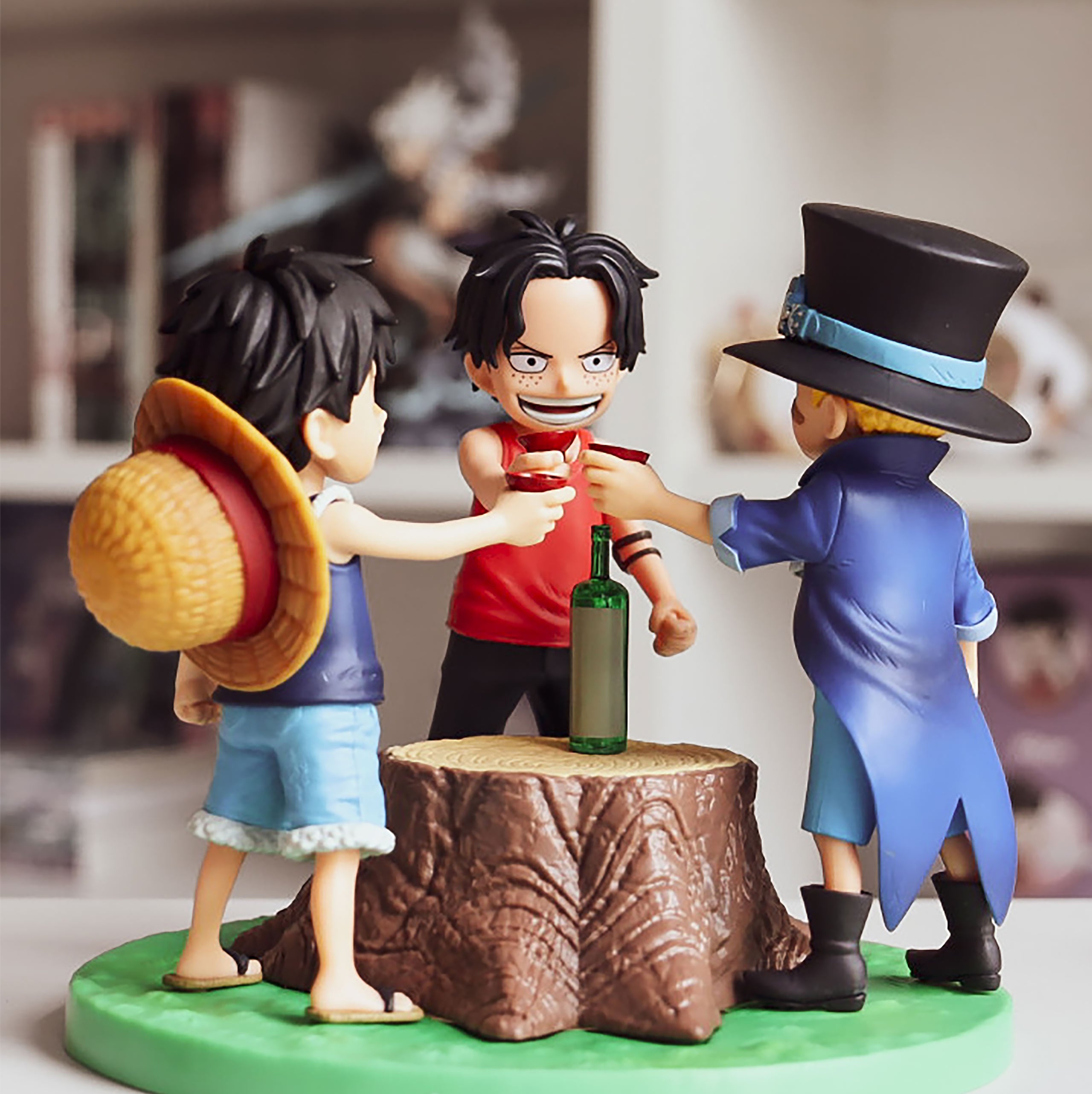 Image produit One Piece - Figurine Ace, Sabo et Luffy Dramatic Memories Ichibansho