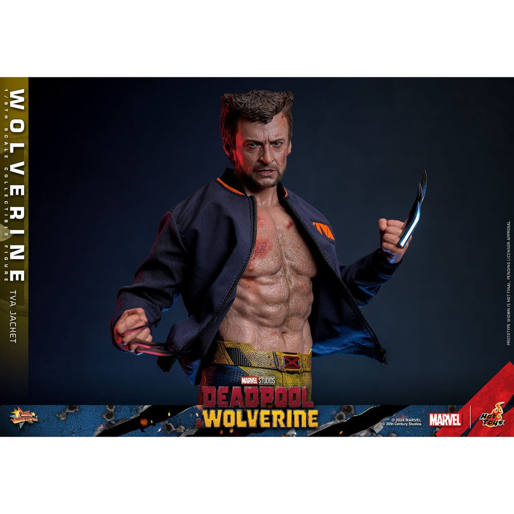 Productafbeelding Deadpool & Wolverine Movie Masterpiece actiefiguur 1/6 Wolverine (TVA Jacket Version) 31 cm