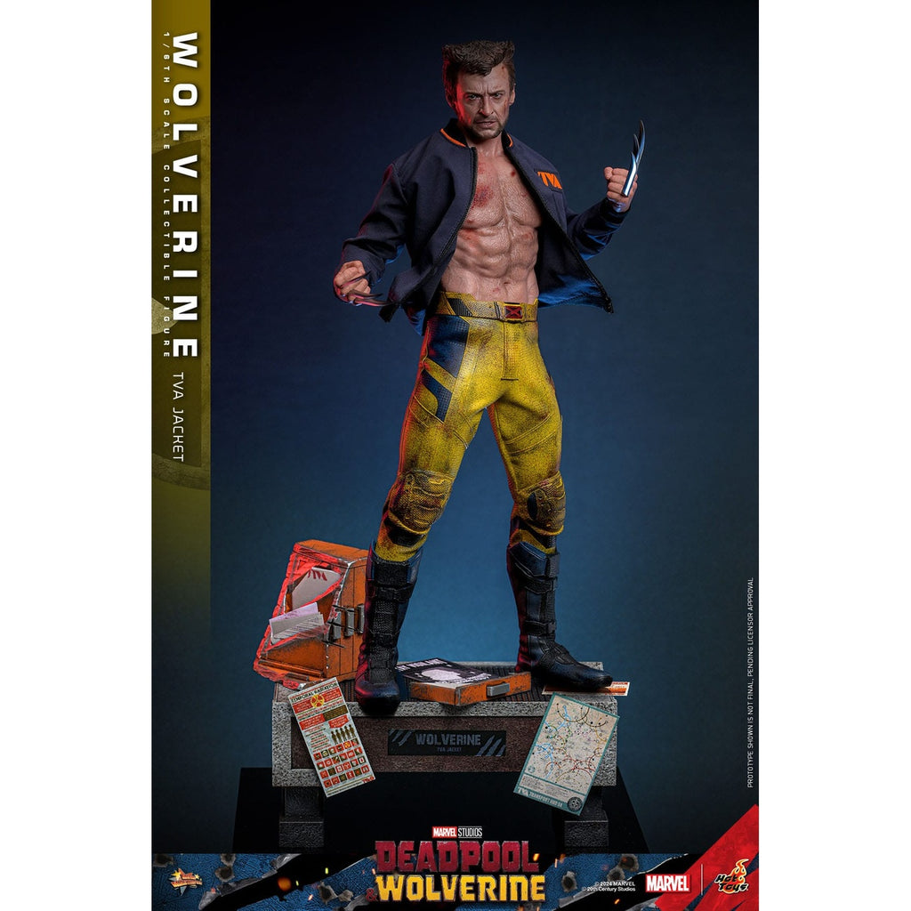 Productafbeelding Deadpool & Wolverine Movie Masterpiece actiefiguur 1/6 Wolverine (TVA Jacket Version) 31 cm