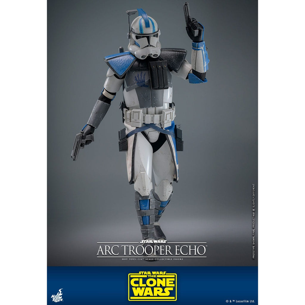 Image produit Star Wars : The Clone Wars Figurine articulée 1/6 ARC Trooper Echo 30 cm