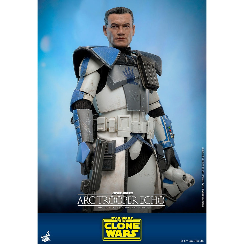 Image produit Star Wars : The Clone Wars Figurine articulée 1/6 ARC Trooper Echo 30 cm