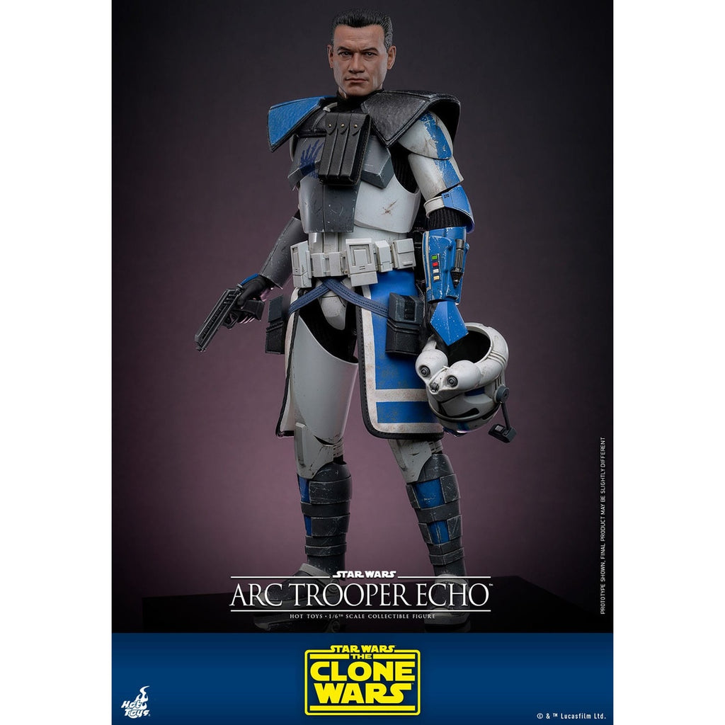 Image produit Star Wars : The Clone Wars Figurine articulée 1/6 ARC Trooper Echo 30 cm