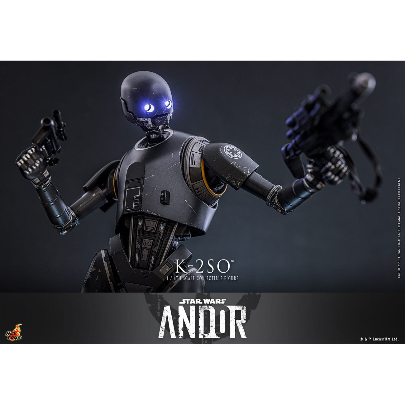 Productafbeelding Star Wars: Andor Actiefiguur 1/6 K-2SO 36 cm