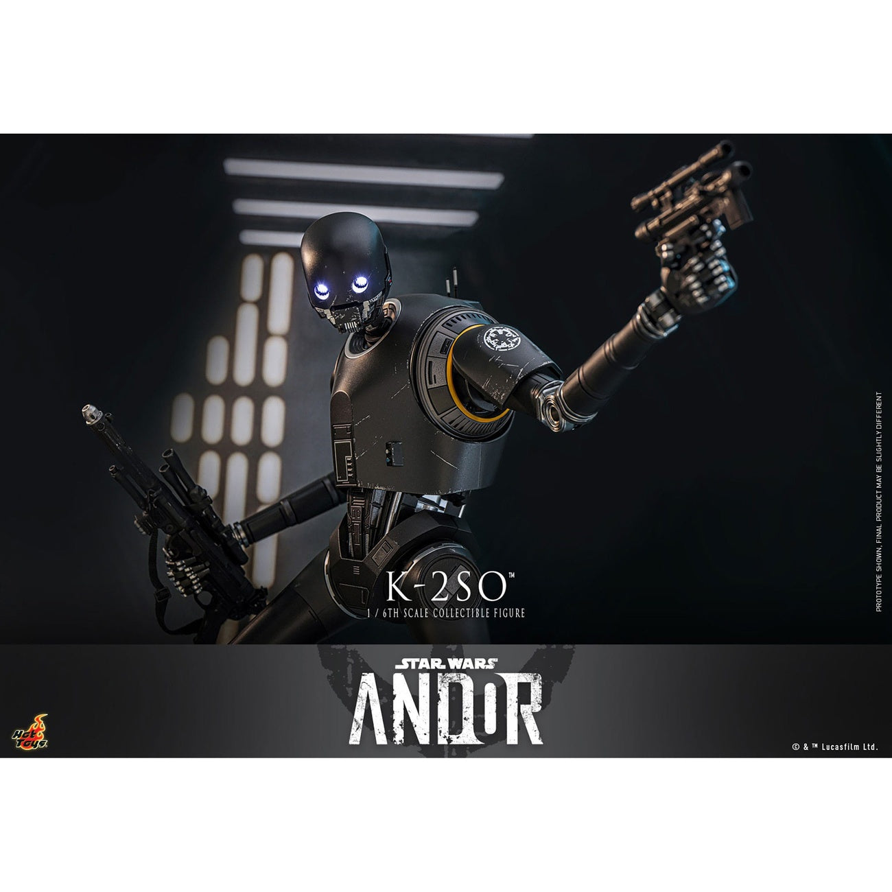 Productafbeelding Star Wars: Andor Actiefiguur 1/6 K-2SO 36 cm