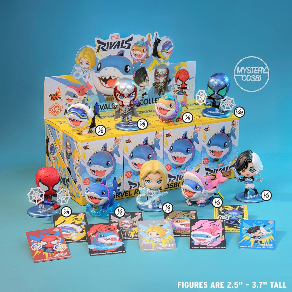Image produit Marvel Rivals Cosbi Mini-figurines en boîte mystère Marvel Rivals Cosbi Collection présentoir 10 cm (8)