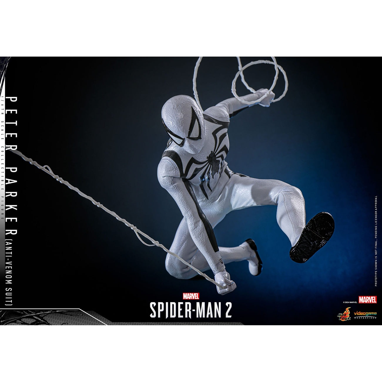 Image produit Spider-Man 2 Jeu vidéo Masterpiece figurine articulée 1/6 Peter Parker (Anti-Venom Suit) 30 cm