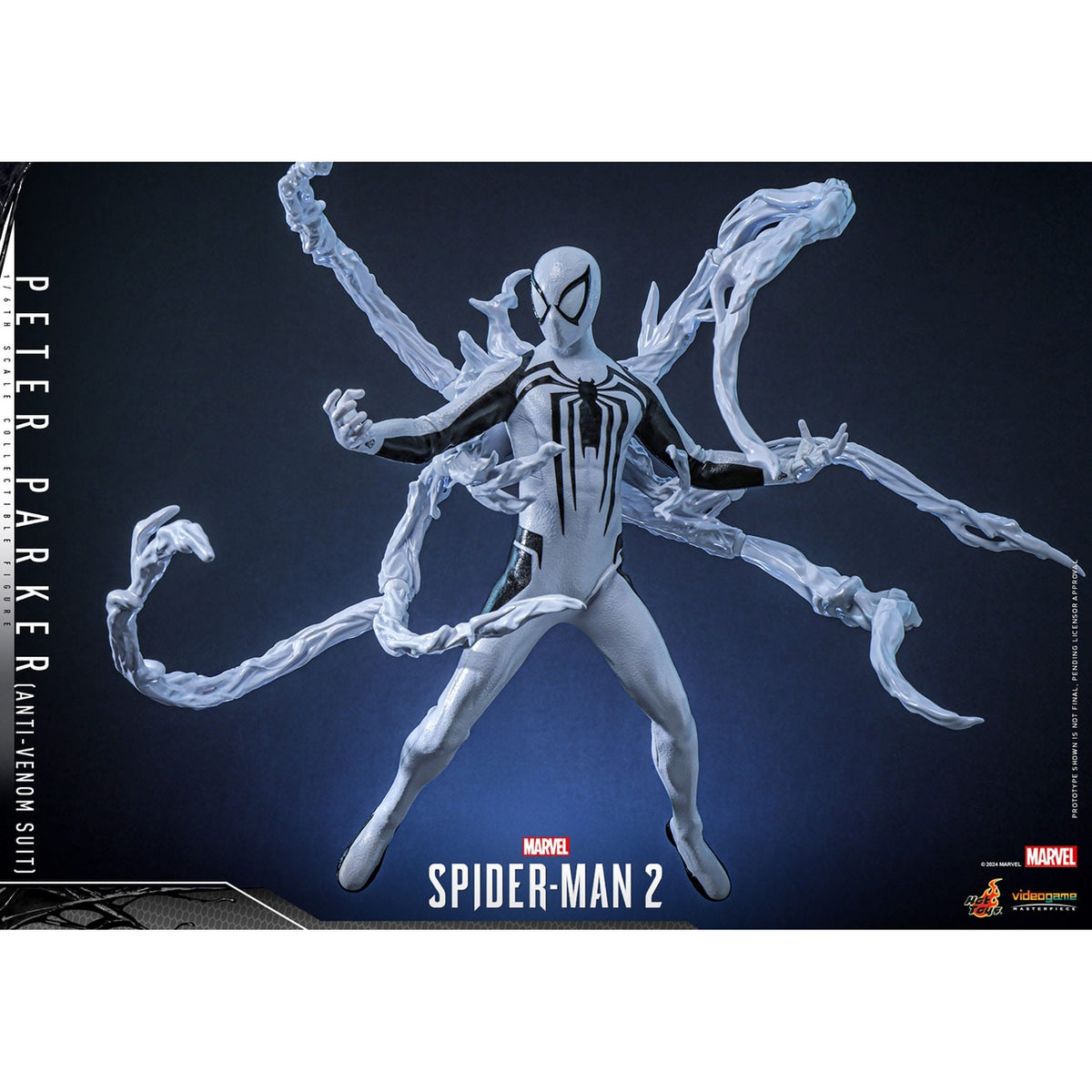Image produit Spider-Man 2 Jeu vidéo Masterpiece figurine articulée 1/6 Peter Parker (Anti-Venom Suit) 30 cm