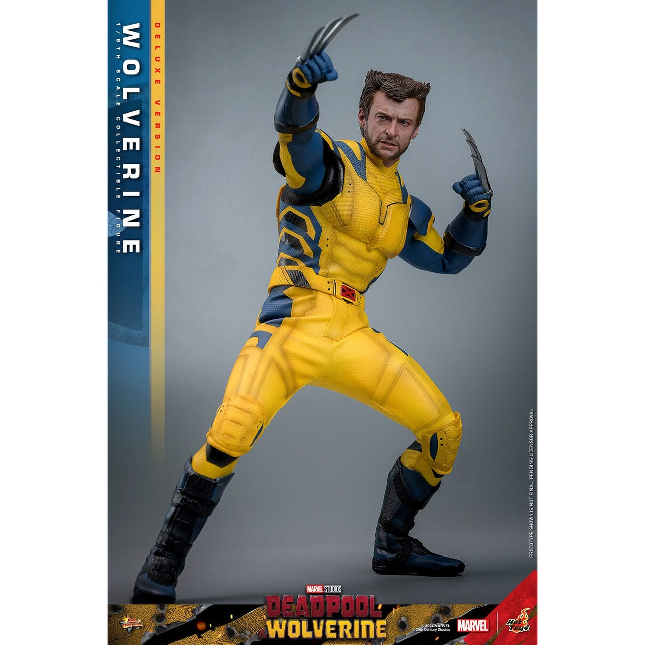Image produit Deadpool & Wolverine Movie Masterpiece figurine articulée 1/6 Wolverine (version Deluxe) 31 cm