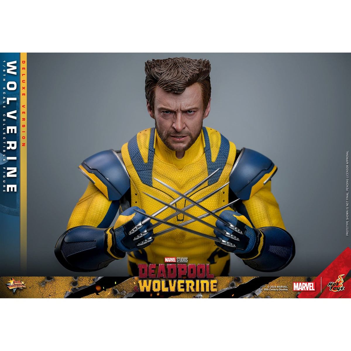 Image produit Deadpool & Wolverine Movie Masterpiece figurine articulée 1/6 Wolverine (version Deluxe) 31 cm