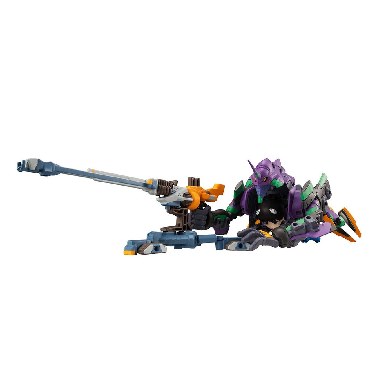 Produktbild Evangelion Desktop Army Actionfigur Shinji Ikari & Evangelion No. 1 New Theatrical Edition 15 cm