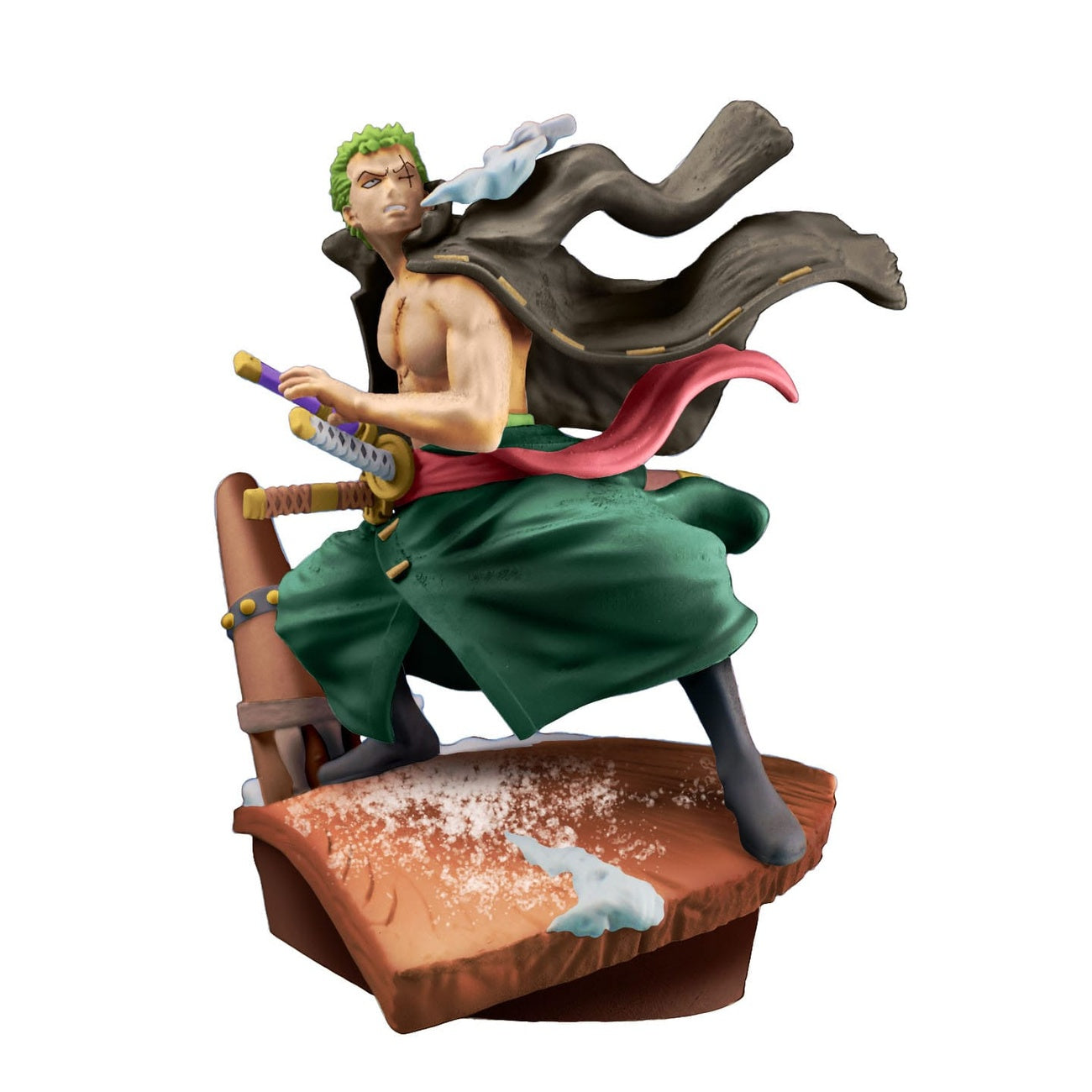 Productafbeelding One Piece Petitrama PVC Mini-standbeeld Logbox Re Birth Egghead Set 9 cm