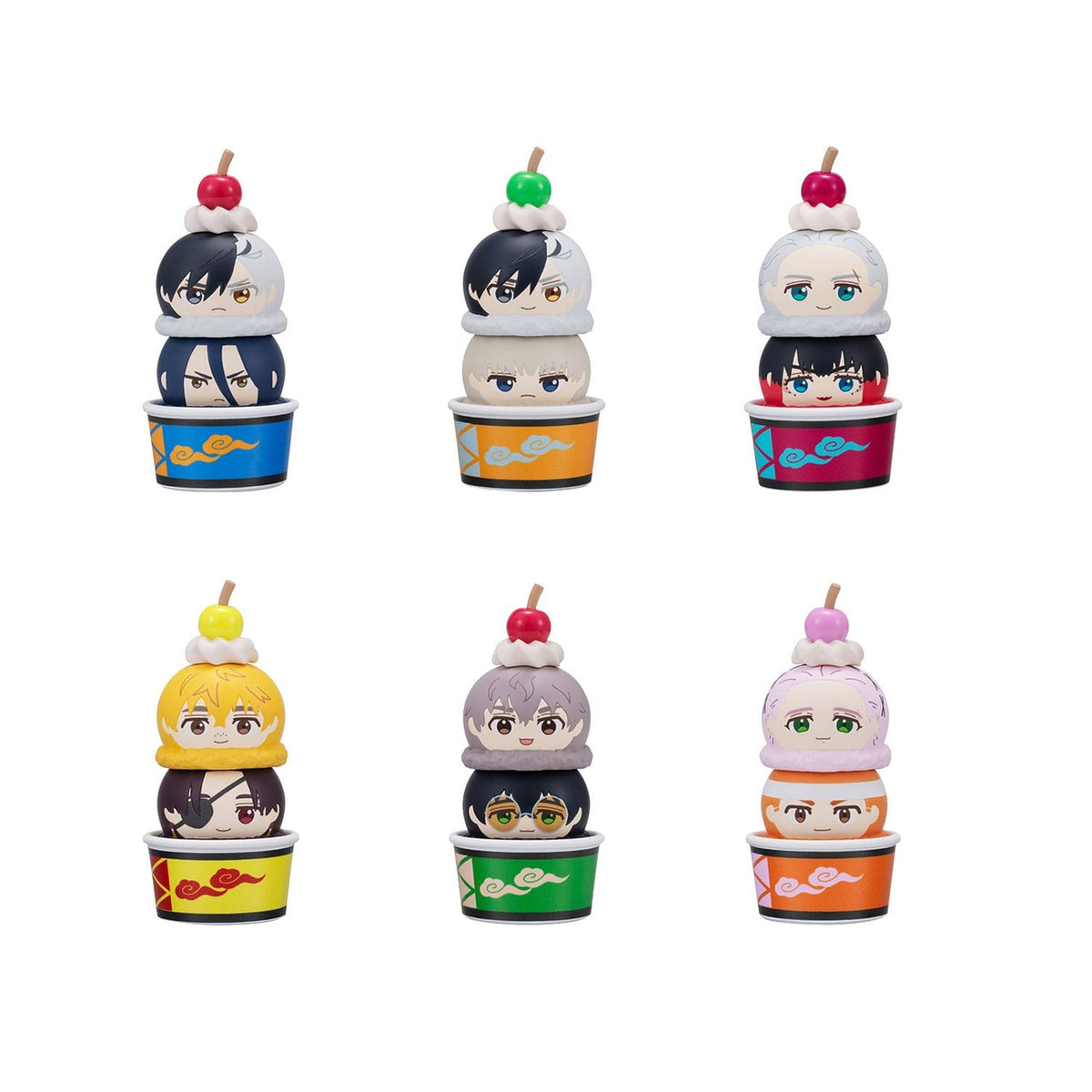 Productafbeelding Wind Breaker Tsumichen Stack up & Change verzamelfiguren 8 cm assortiment (6)