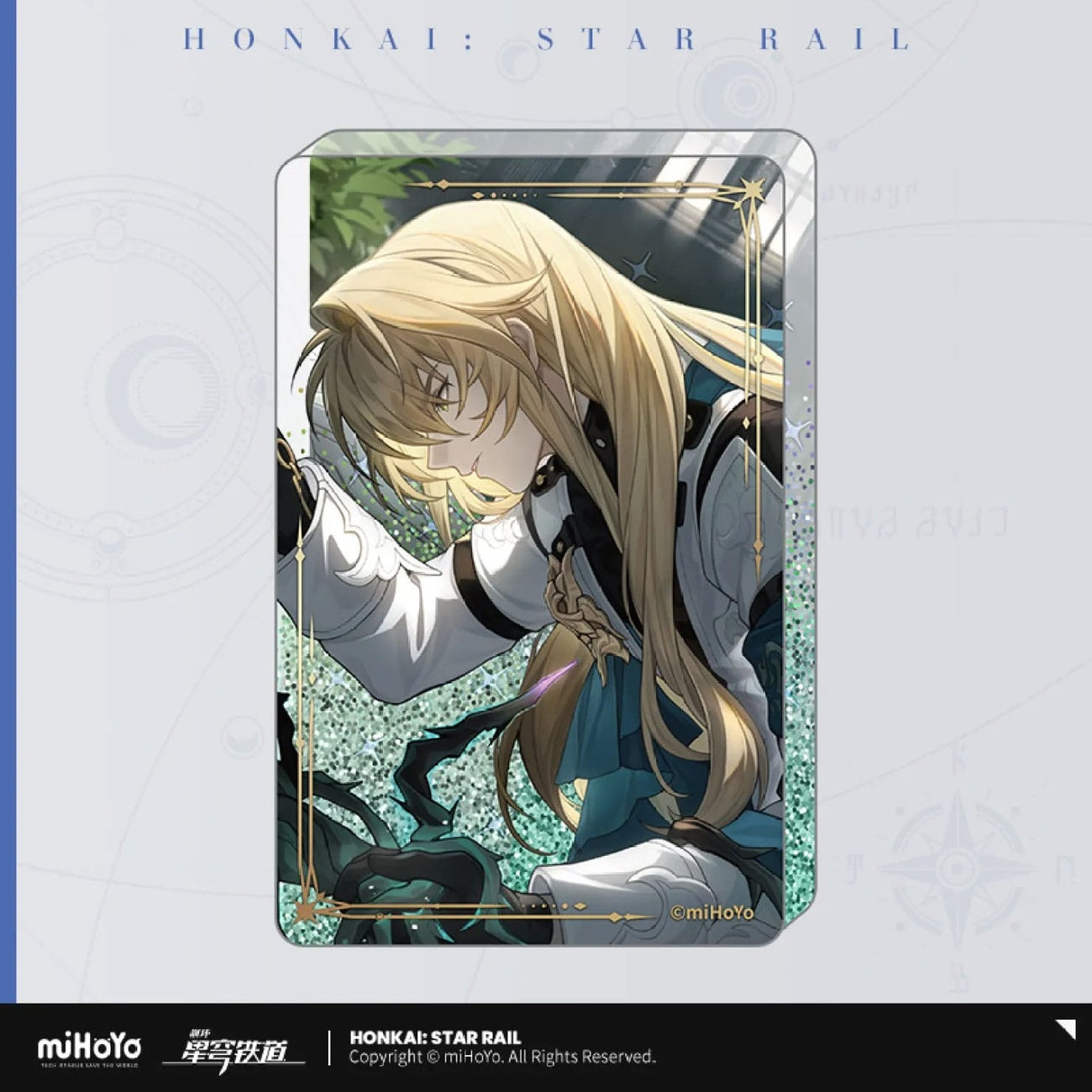 Image produit Honkai: Star Rail Ornement Cône de Lumière en acrylique avec paillettes : Echoes of the Coffin 9 cm