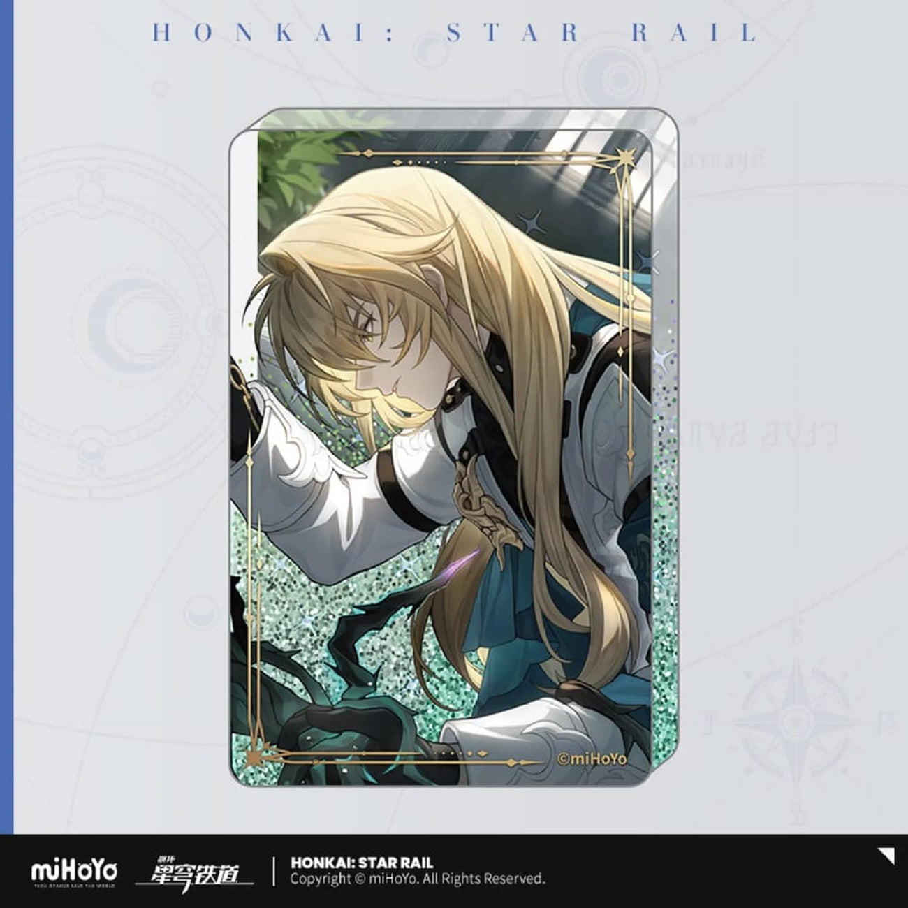 Image produit Honkai: Star Rail Ornement Cône de Lumière en acrylique avec paillettes : Echoes of the Coffin 9 cm