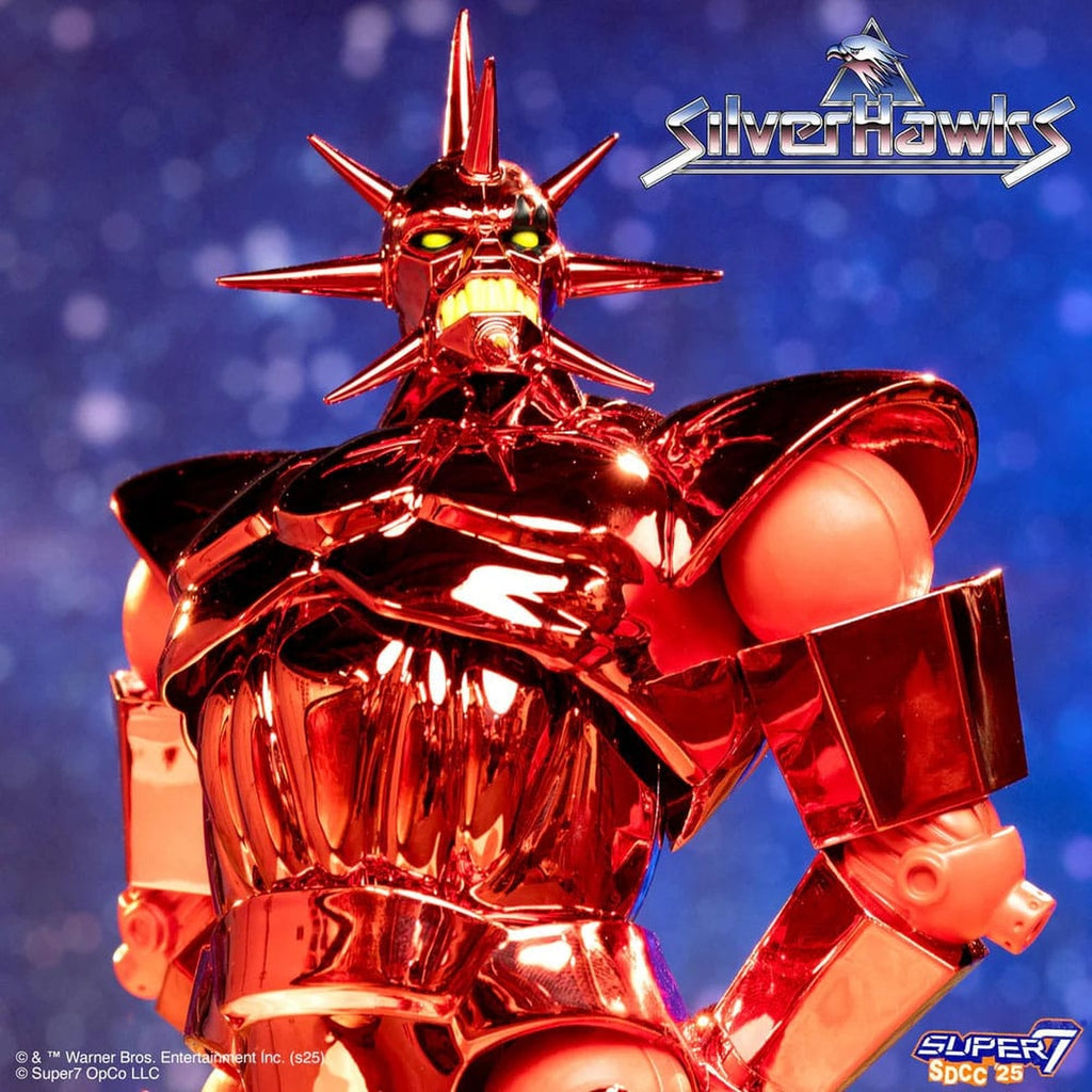 Produktbild SilverHawks Ultimates Actionfigur Mon*Star Metallic Vac Metal 18 cm
