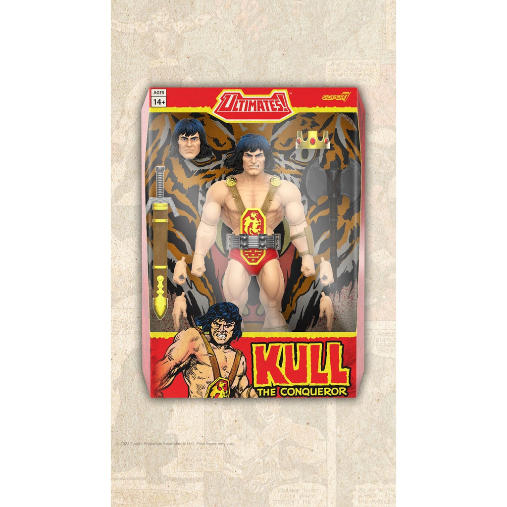 Productafbeelding Conan de Barbaar Ultimates actiefiguur Kull The Conqueror 18 cm