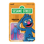 Image produit Sesame Street figurine articulée ReAction Wave 05 Grover 10 cm