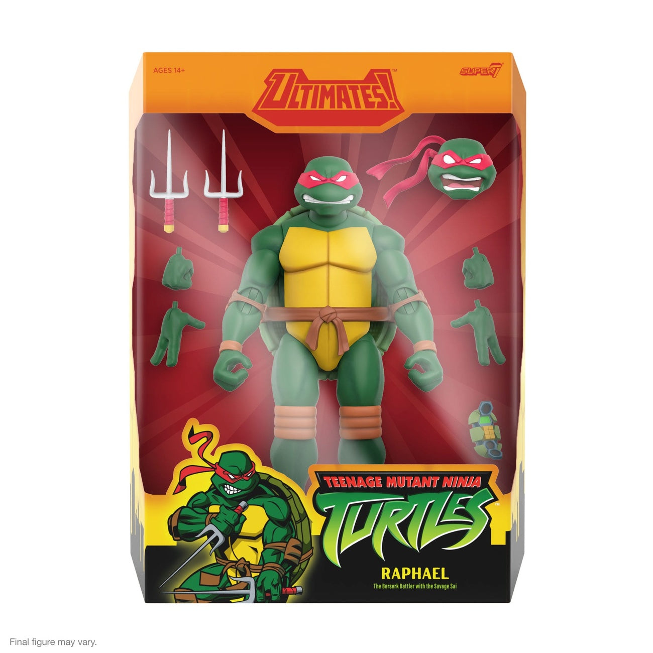 Image produit Teenage Mutant Ninja Turtles Ultimates figurine articulée Wave 12 Raphael 18 cm