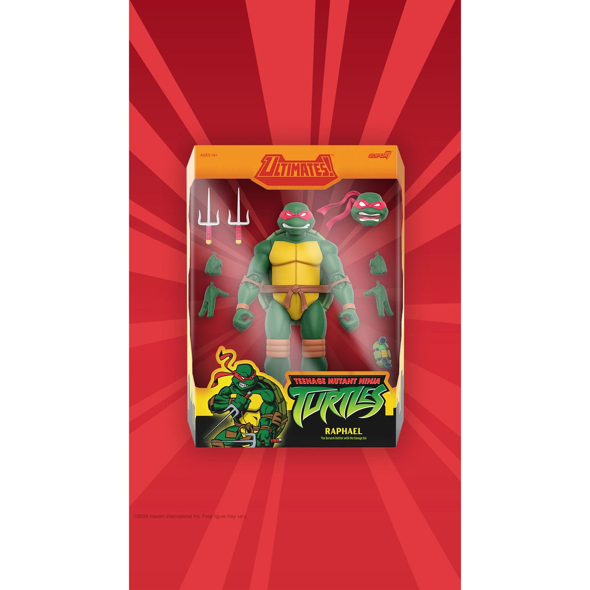 Image produit Teenage Mutant Ninja Turtles Ultimates figurine articulée Wave 12 Raphael 18 cm