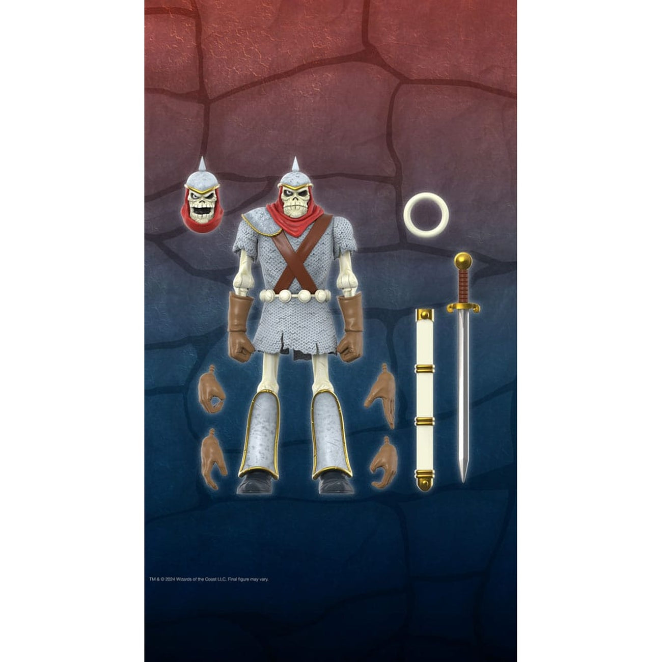 Productafbeelding Dungeons & Dragons Ultimates actiefiguur Dekkion de Skeletkrijger 18 cm
