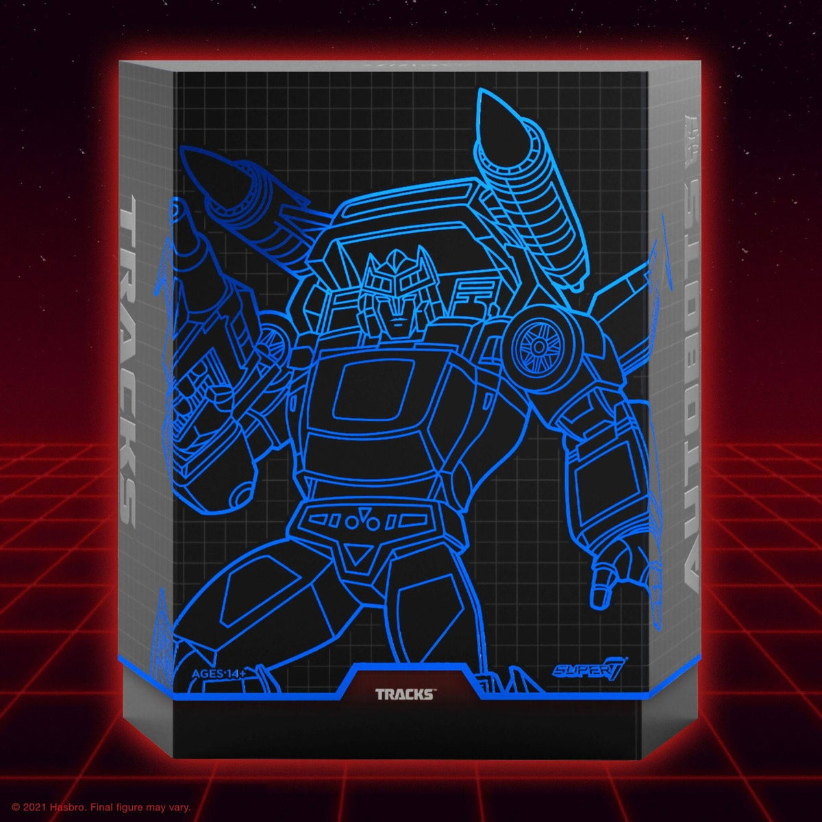 Productafbeelding Transformers Ultimates actiefiguur Tracks (G1 tekenfilm) 19 cm
