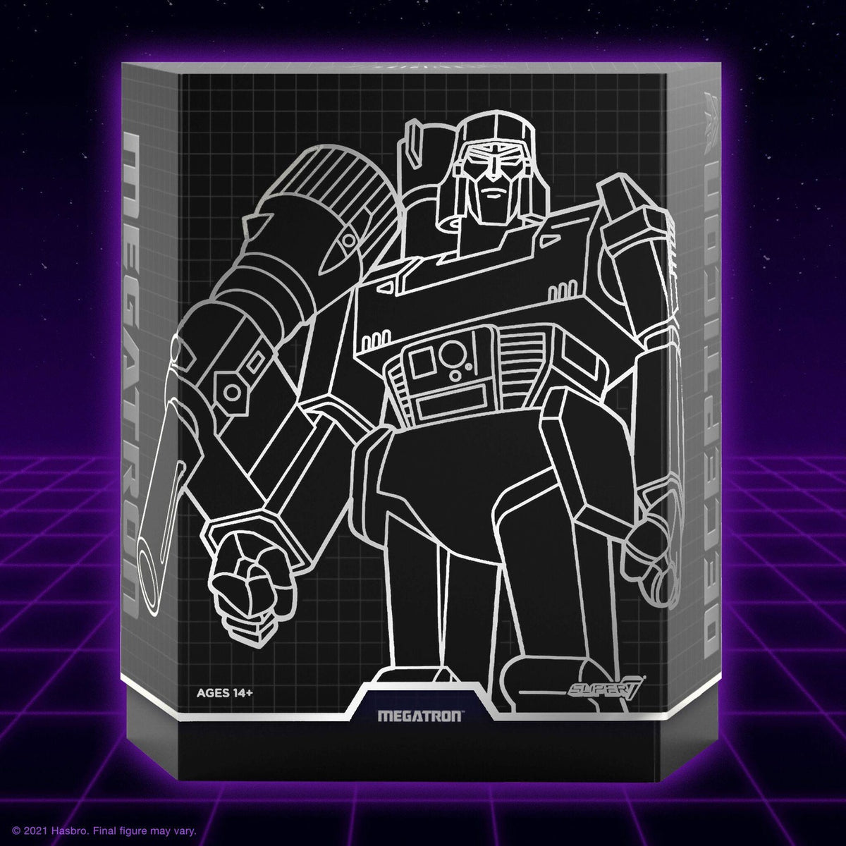 Productafbeelding Transformers Ultimates actiefiguur Megatron (G1-cartoon) 20 cm
