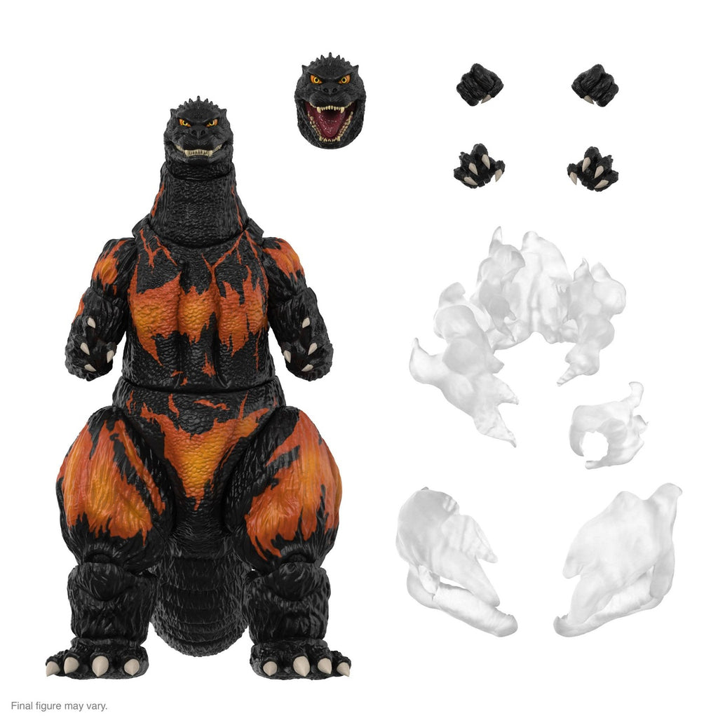 Image produit Toho Ultimates figurine articulée Burning Godzilla 1995 20 cm