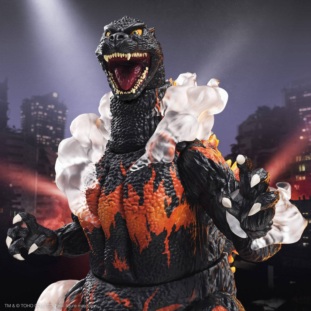 Image produit Toho Ultimates figurine articulée Burning Godzilla 1995 20 cm