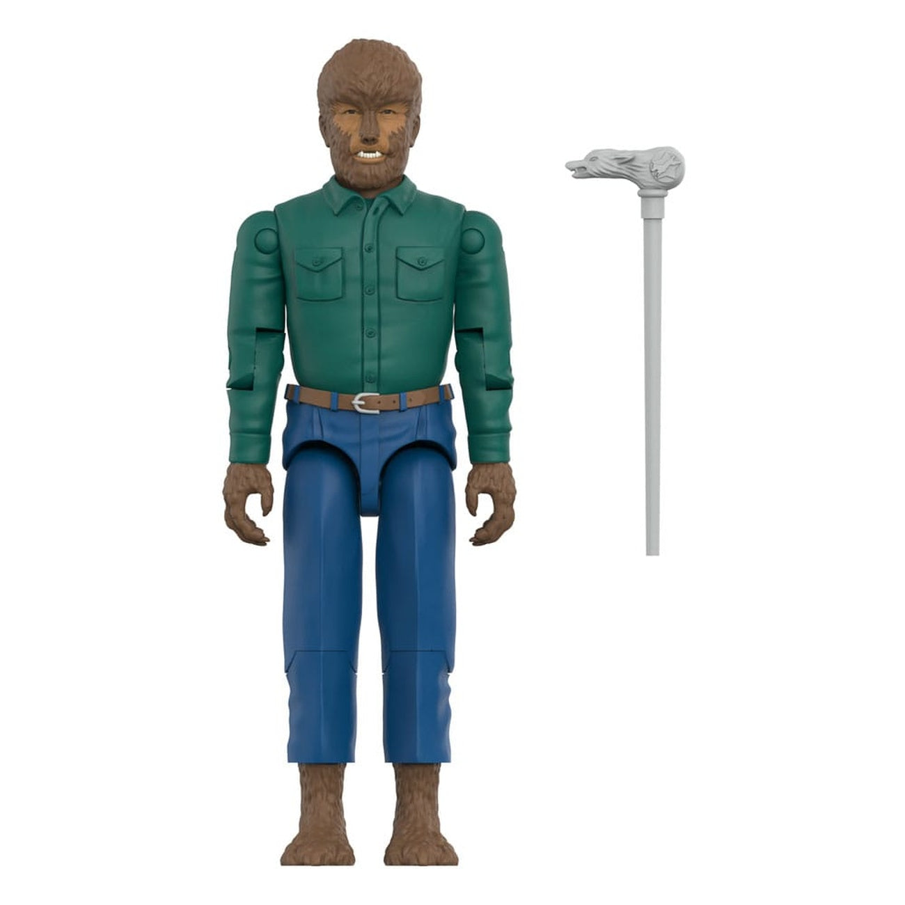 Image produit Universal Monsters Figurine articulée ReAction+ Wave 1 The Wolf Man 10 cm