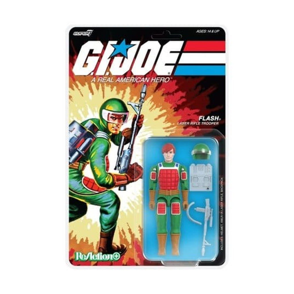 Produktbild GI Joe ReAction+ Actionfigur Wave 07 Flash (Comic) 10 cm