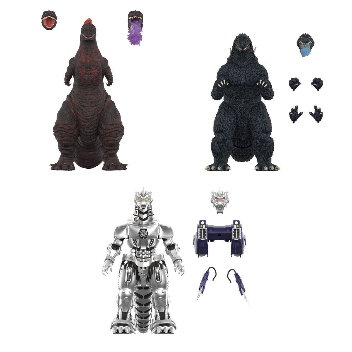 Image produit Godzilla Toho Ultimates figurine articulée Wave 06 Godzilla Millennium 20 cm