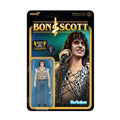 Image produit Bon Scott figurine articulée ReAction Wave 02 Bon Scott (Leopard Print) 10 cm