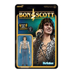 Image produit Bon Scott figurine articulée ReAction Wave 02 Bon Scott (Leopard Print) 10 cm