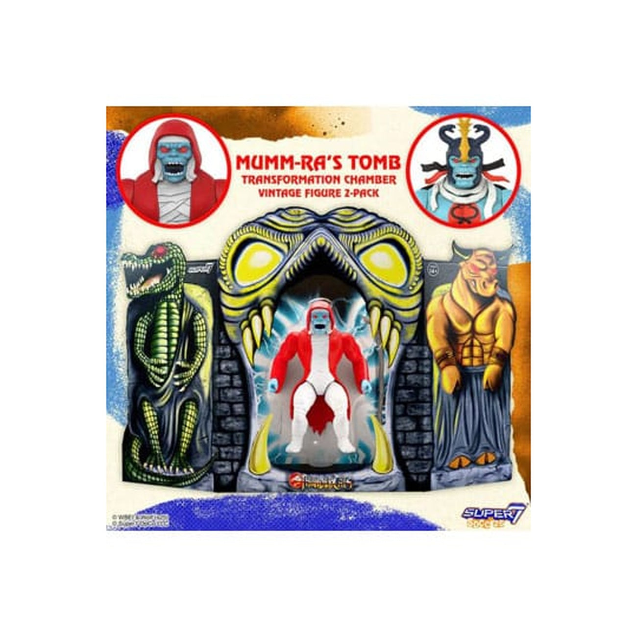 Image produit Thundercats Vintage Collection Lot de 2 figurines d'action Tombe de Mumm-Ra 14 cm