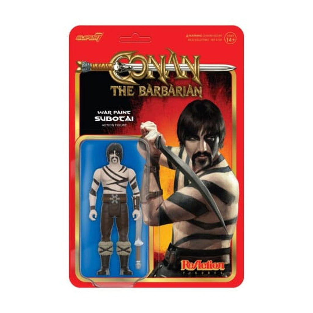 Produktbild Conan Der Barbar ReAction Actionfigur Wave 02 Subotai (War Paint) 10 cm