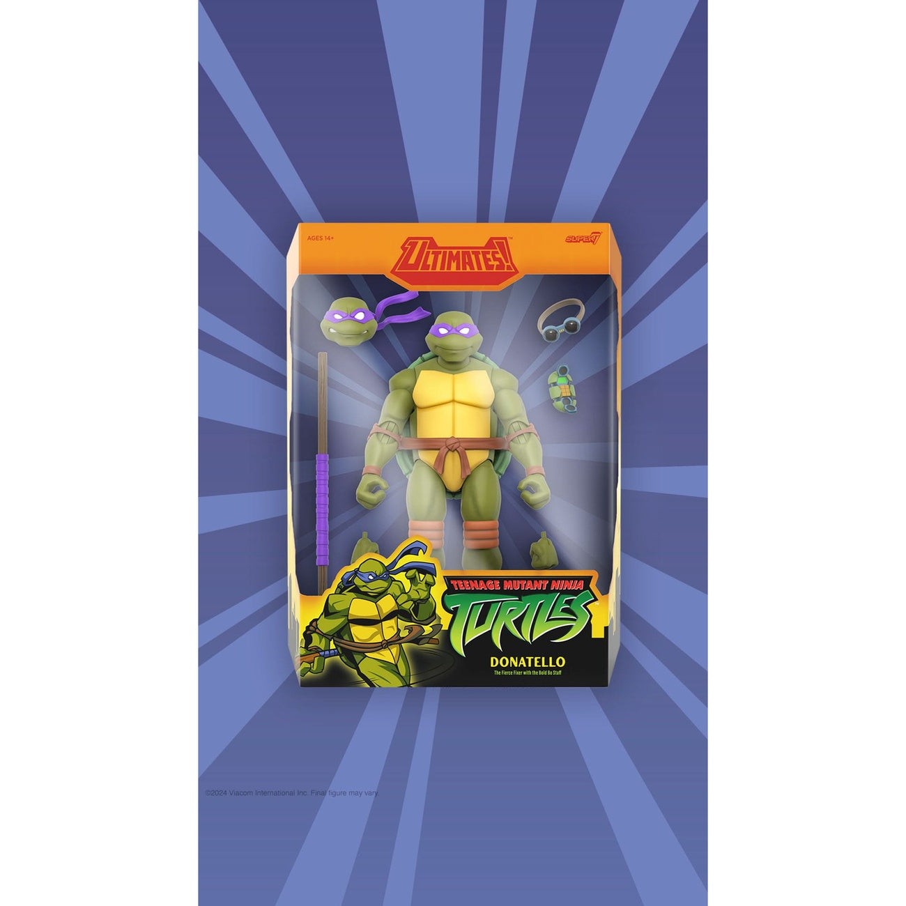 Image produit Teenage Mutant Ninja Turtles Ultimates figurine articulée Wave 12 Donatello 18 cm