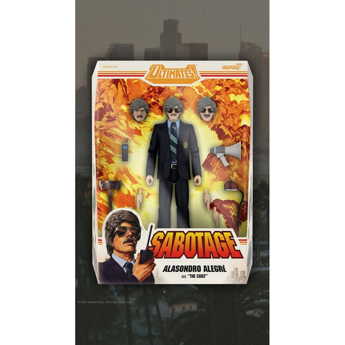 Produktbild Beastie Boys Ultimates Actionfigur Wave 1 Alasondro Alegre as "The Chief" 18 cm