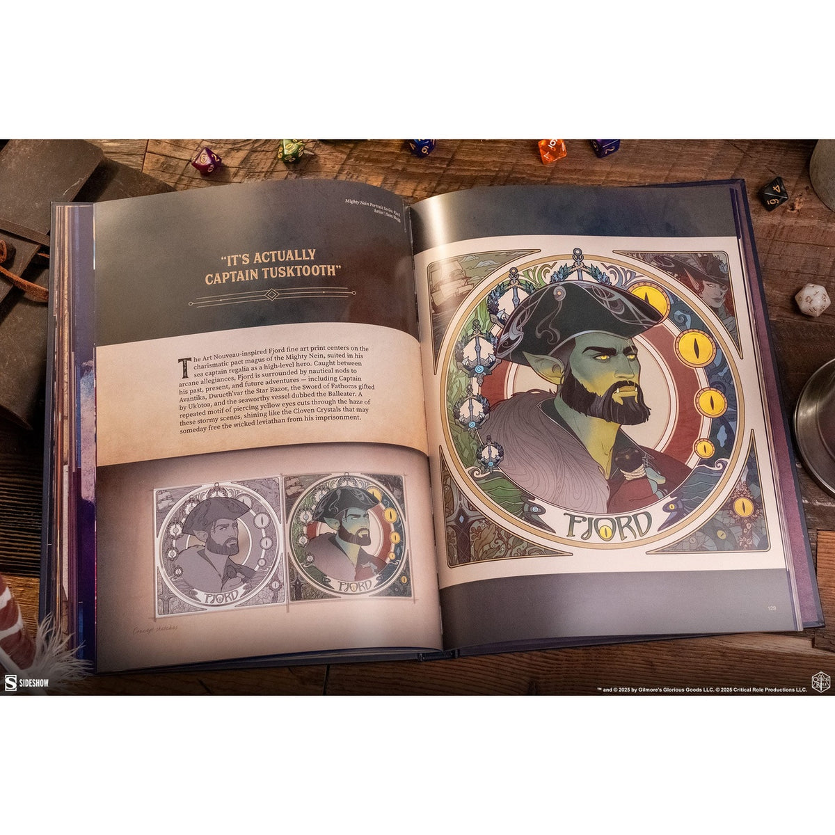 Produktbild Sideshow Collectibles Buch A Decade of Destiny: The Critical Role Collection by Sideshow *Englische Version*
