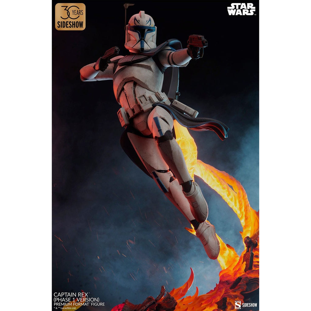 Produktbild Star Wars Premium Format Figur Captain Rex (Phase 1 Version) Sideshow Exclusive 68 cm