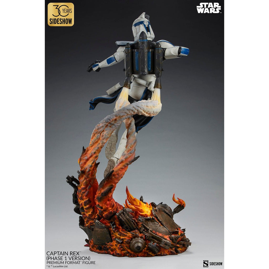 Produktbild Star Wars Premium Format Figur Captain Rex (Phase 1 Version) Sideshow Exclusive 68 cm