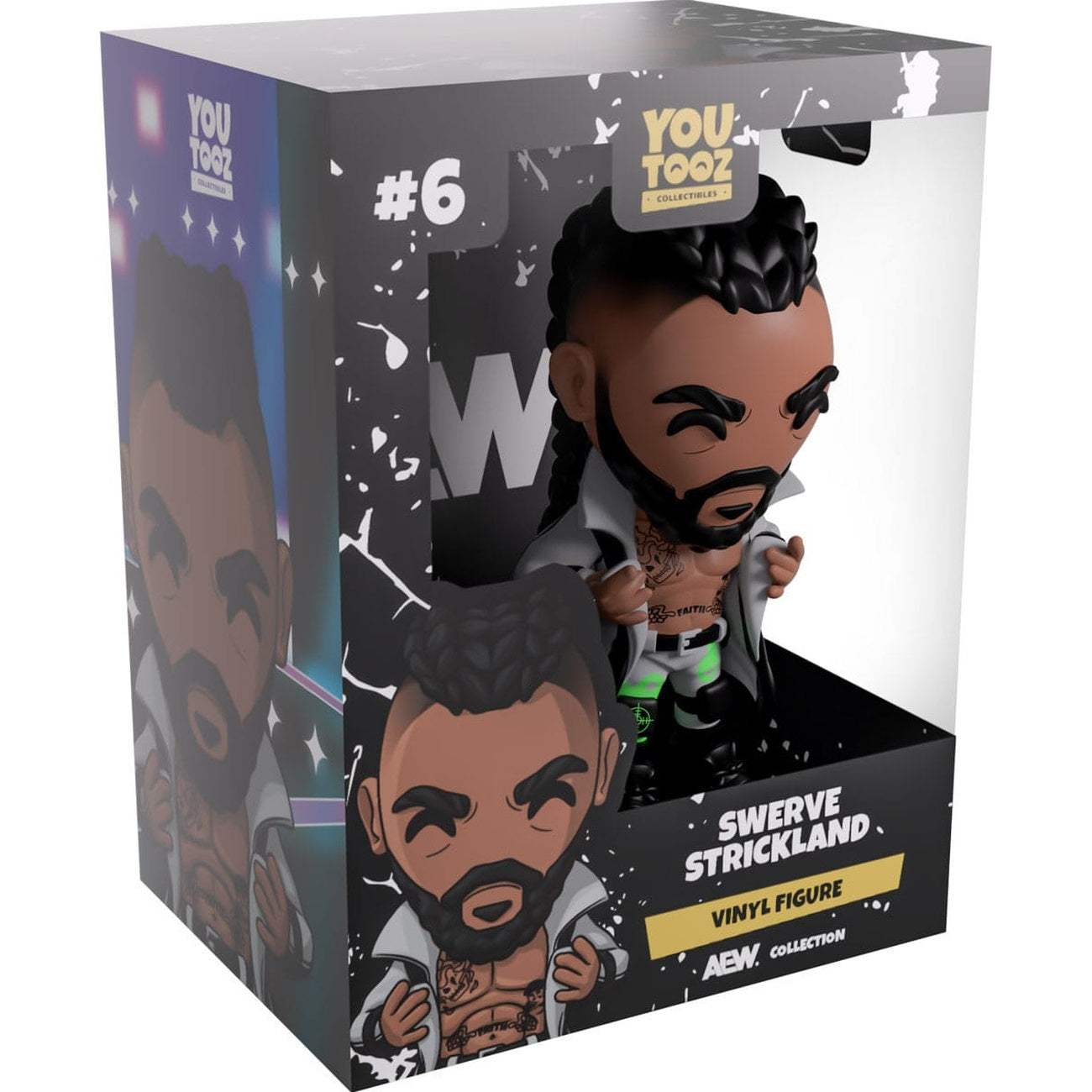 Productafbeelding All Elite Wrestling vinylfiguur Swerve Strickland 12 cm
