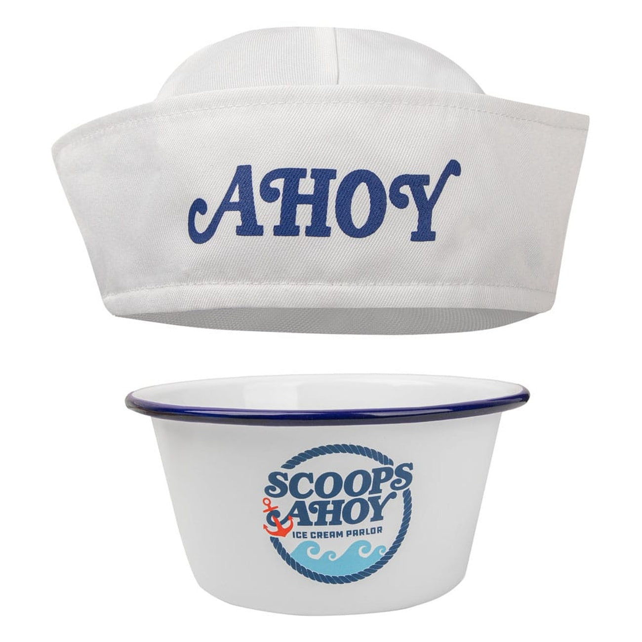 Produktbild Stranger Things Eiscreme-Schüssel mit Matrosenmütze Scoops Ahoy