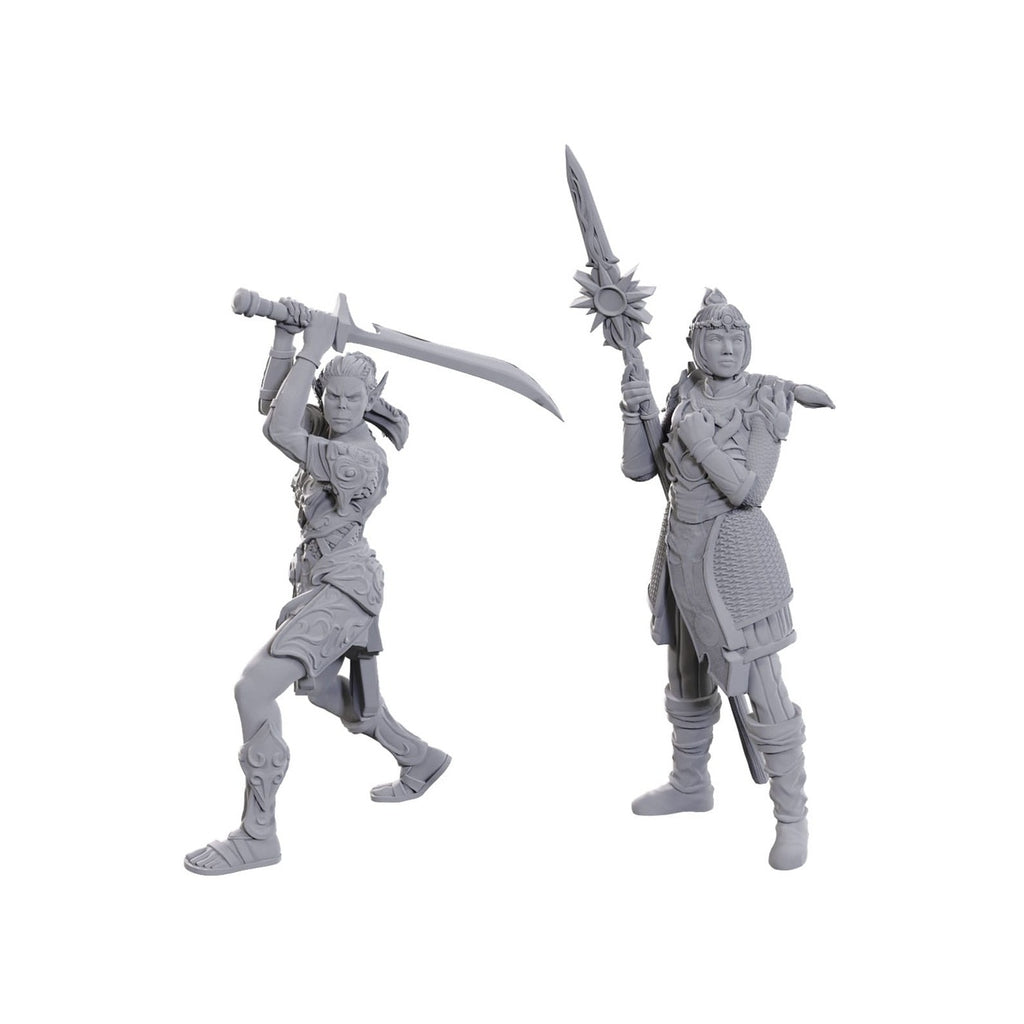 Image produit D&D Nolzur's Marvelous Miniatures figurines non peintes Lae'zel & Shadowheart